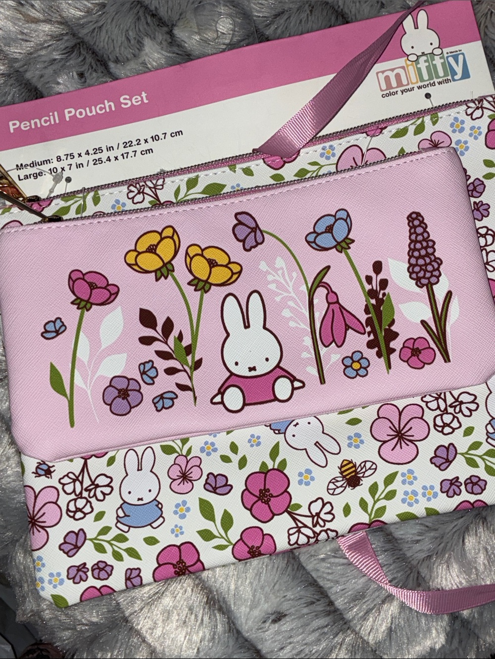 24HR DROP ⬇️ Miffy Pouch/ bag set